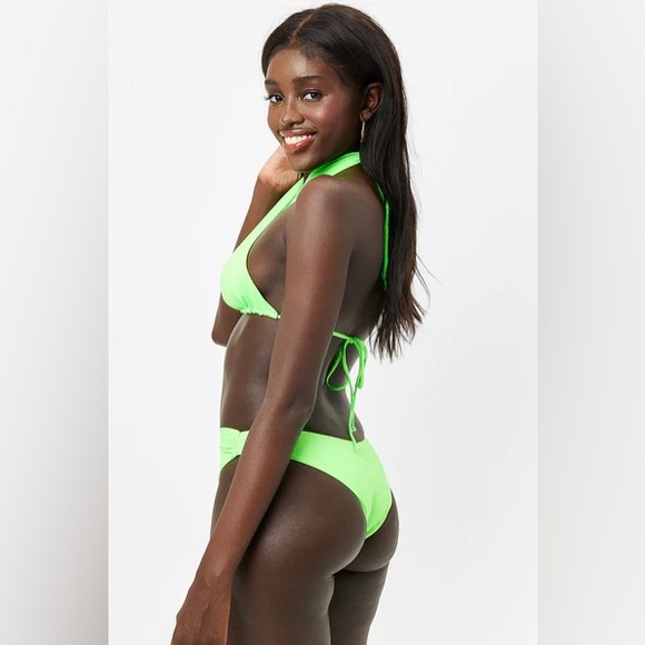 Relisted in my closet! 
Frankies bikinis neon lime green wrap bikini top - Picture 5 of 10